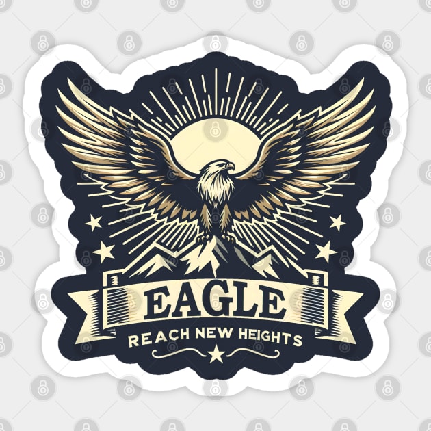 Reach New Heights Sticker by MakerMind8.2